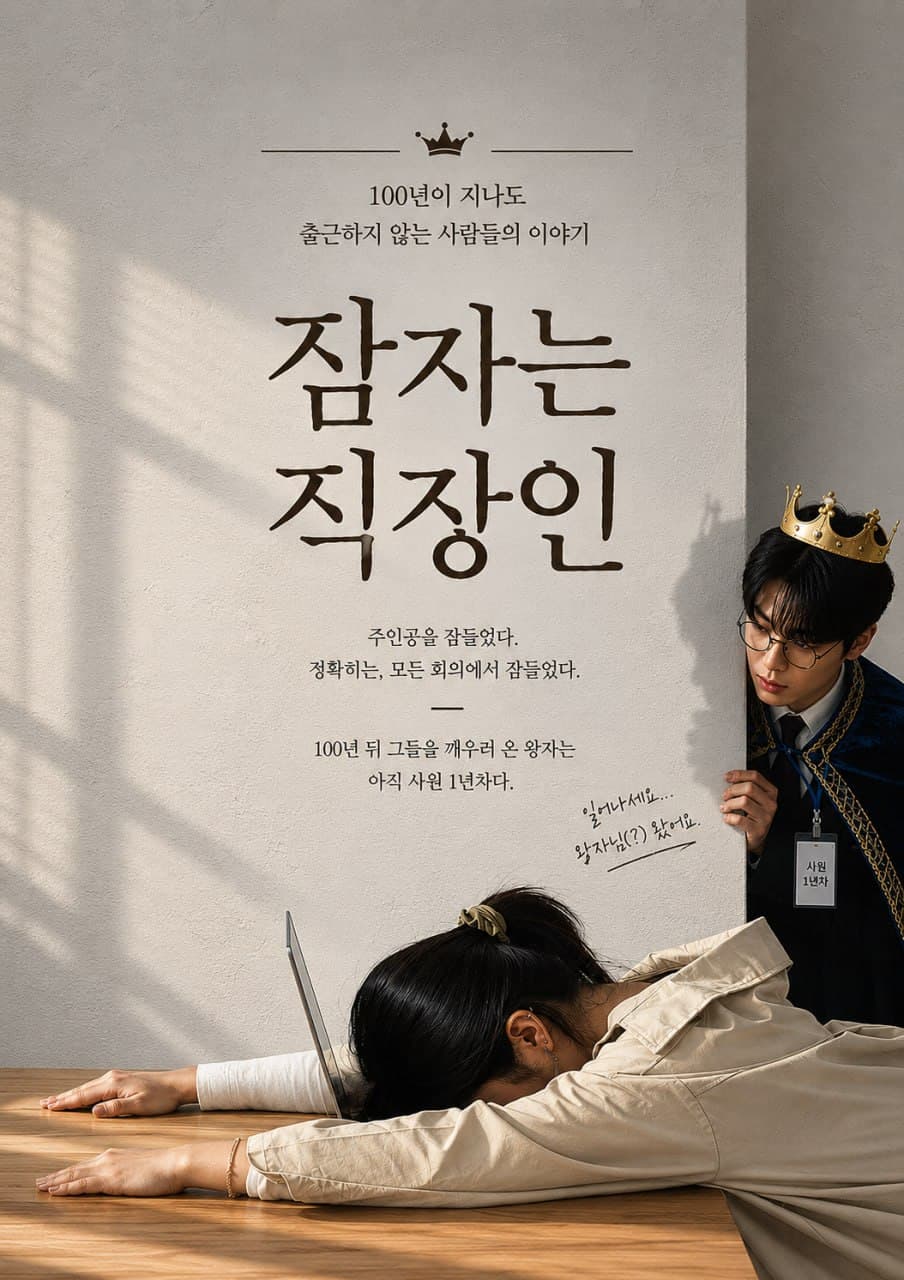 〈잠자는 직장인〉 The Sleeping Salaryman · 공식 포스터