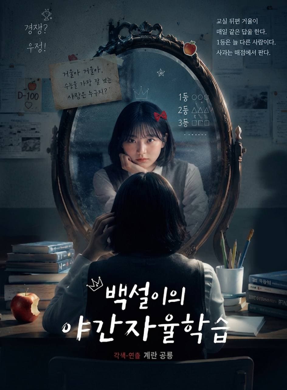 〈백설이의 야간자율학습〉 Snow's Night Study · 공식 포스터